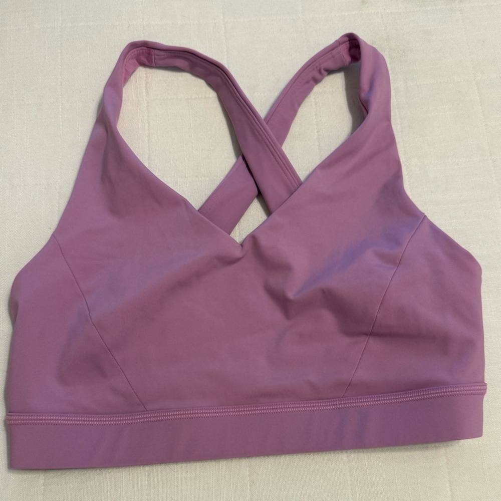Lululemon Envital Bra - Dahlia Mauve Pink - Size 8